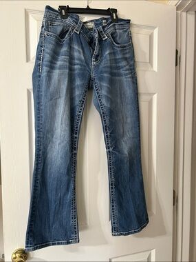 BKE Blue Denim Bootcut Jeans - Culture Label